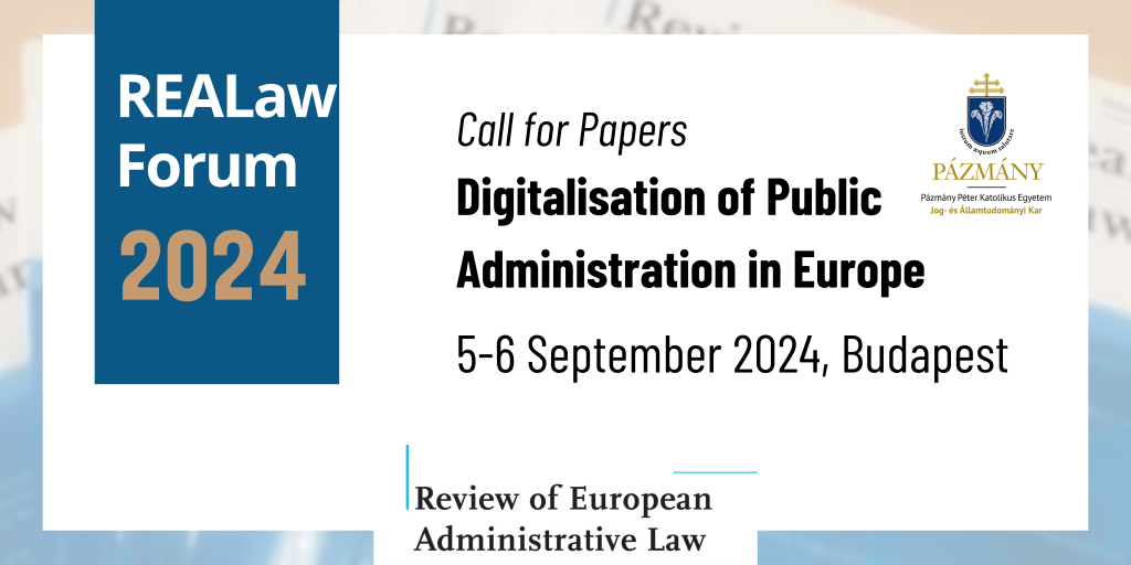 Call for Papers: Digitalisation of Public Administration in&nbsp;Europe